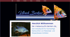 Desktop Screenshot of malawizucht-berken.de