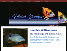 Tablet Screenshot of malawizucht-berken.de